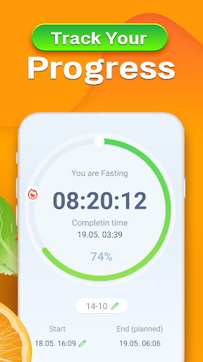 Intermittent Fasting App Screen 2