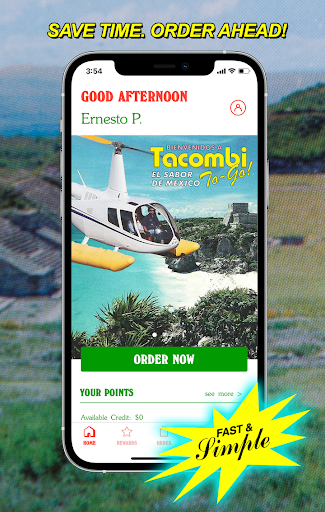 Android application Tacombi screenshort
