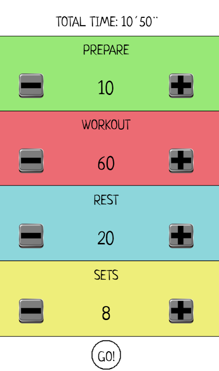 TABATA TIMER WORKOUT - 1.0.0.0 - (Android)