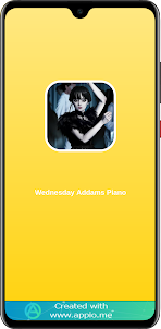 Wednesday Addams Piano