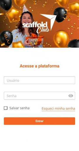 Android application Scaffold Club screenshort