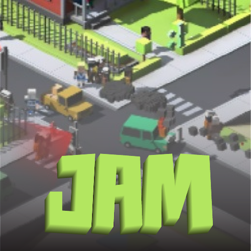 Trafic Jam - 3D logo