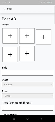 Android application Paradis Property screenshort