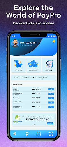 PayPro (Beta) Screen 3