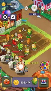 Farm Zombie War: Plant defense