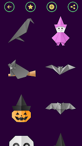 Origami Halloween From Paper