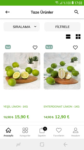 Yeşil Limon Screen 2