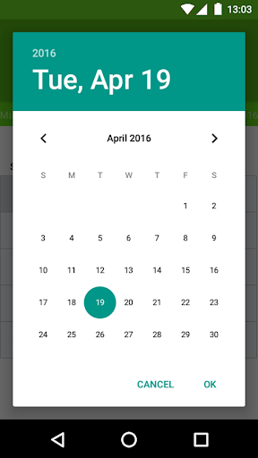 Hijri Calendar Screen 2