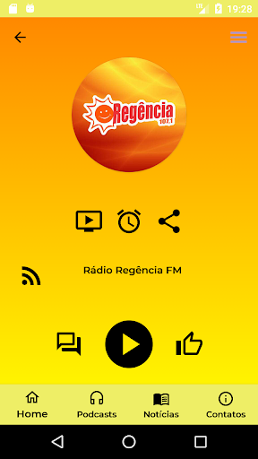 Android application Regência FM screenshort