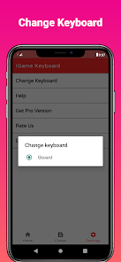 Captura de Pantalla 13 iGame:Game Keyboard for cheats android