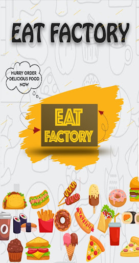 Android application Eat Factory screenshort