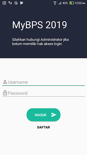 Android application Laviola Absensi Kunjungan screenshort