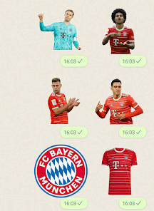 Captura 2 Bayern Munich Stickers android