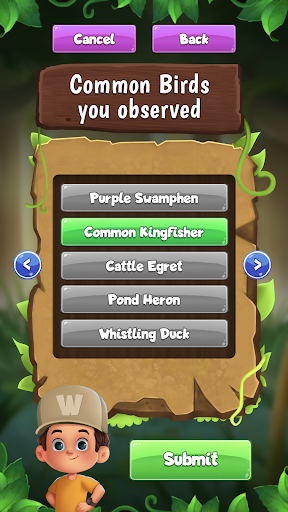 Wetlands Journey Screen 3