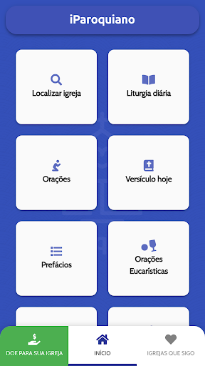 Android application iParoquiano - Paroquiano Digit screenshort