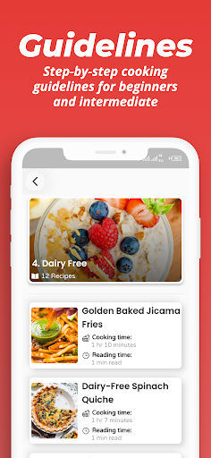Screenshot of CookBook Food Recipes Offline