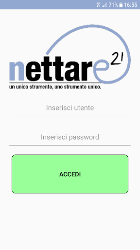 Nettare21 HACCP Screen 2