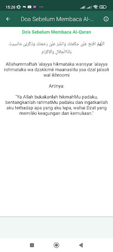 Doa Harian Screen 2