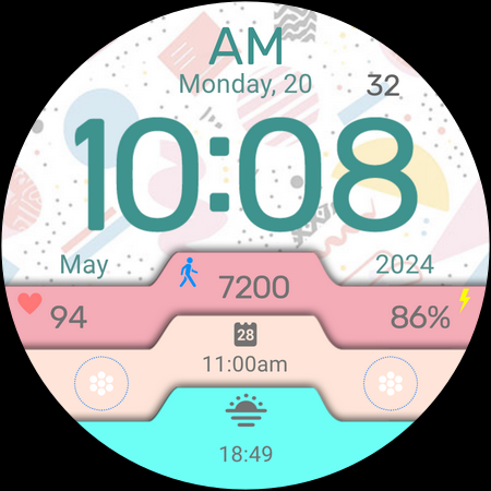 DB034 Dreamy Watch Face screenshot 23