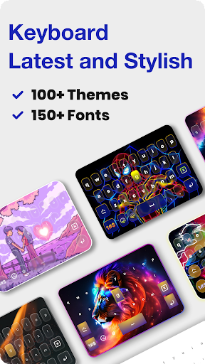 Android application Keyboard Themes and Font Style screenshort