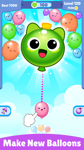 Watermelon balloon merge game screenshot 14