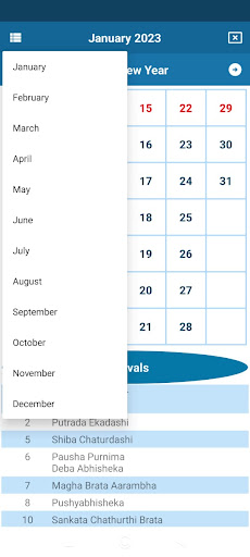 Android application Odia (Oriya) Calendar 2023 screenshort