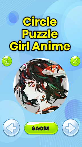 Circle Puzzle Girl Anime Screen 2