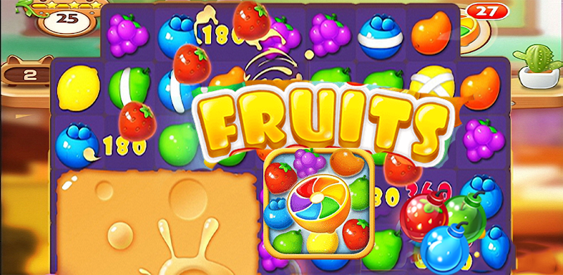 Match 3 Fruit Game-Fruit Hero
