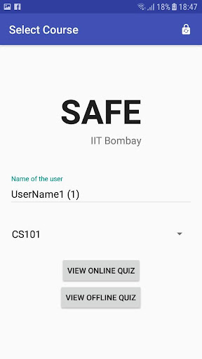 SAFE Screen 3