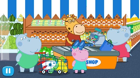 Kids Supermarket: Shopping