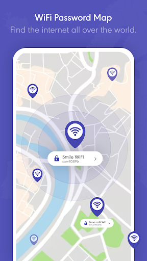 WiFi Password Map Screen 2