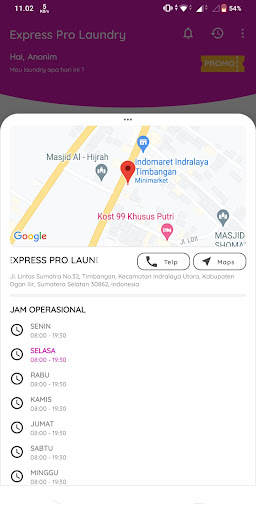 Express Pro Laundry Screen 3