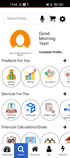 Android application ROYAL MF SERV screenshort