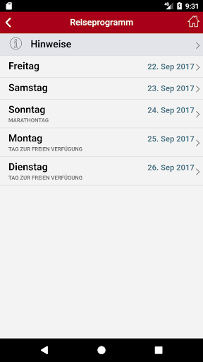 Albis Reisen Screen 2