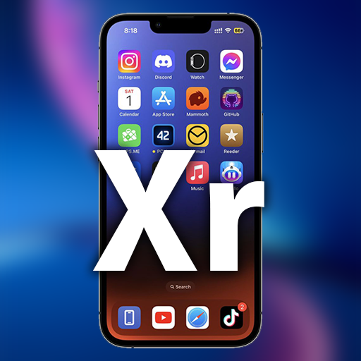 iPhone XR Launcher And Theme