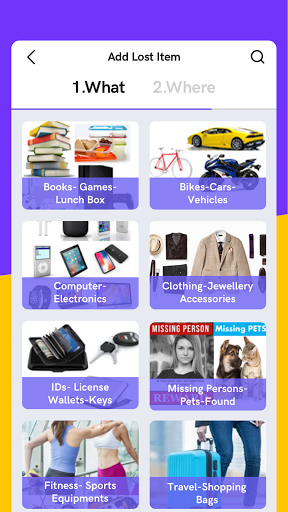 L&F Lost Property Screen 3