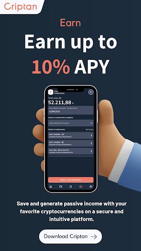 Criptan - Complement your bank Screen 2