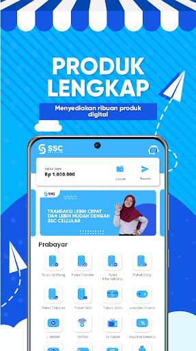 Android application SSC Cellular - Pulsa & PPOB screenshort