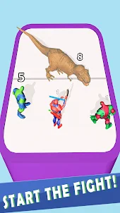 Merge Fight - Dinosaur Monster