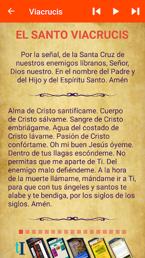 El Santo Viacrucis con audio Screen 3