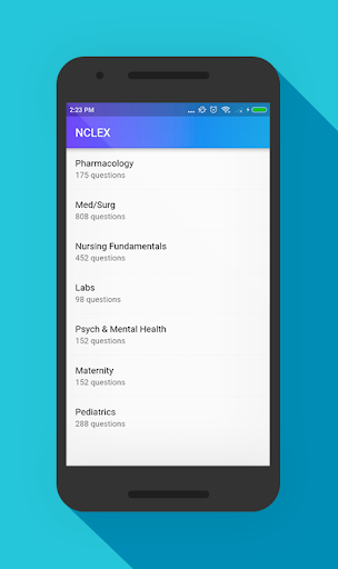 Android application NCLEX-RN Exam Prep screenshort