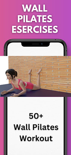Wall Pilates workout at home screenshot
