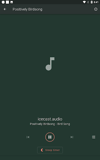 Nature Radio - Sounds Screen 3