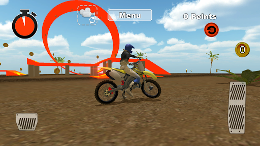 Bike Moto Stunt Racing 3D by K screenshot 0