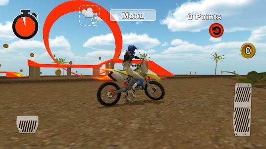 Bike Moto Stunt Racing 3D by K
