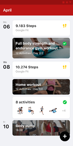 NO1 Gym Screen 2