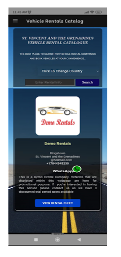 Island Auto Links Travel Screen 3