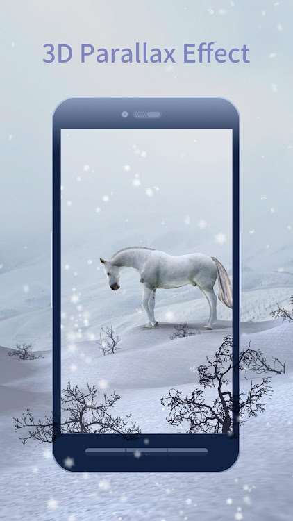 3D White Horse Live Wallpaper - 1.8.5 - (Android)