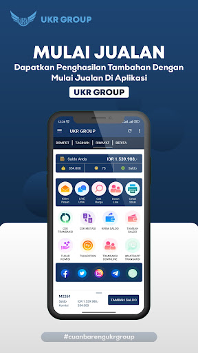 Android application UKR Group: Agen Pulsa Nasional screenshort
