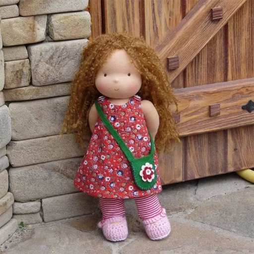 Как сделать вальдорфскую куклу